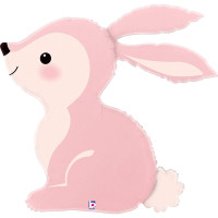 Кролик лісовий рожевий 68x64 см